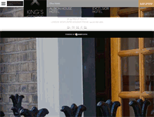 Tablet Screenshot of hotelmelvillelondon.com